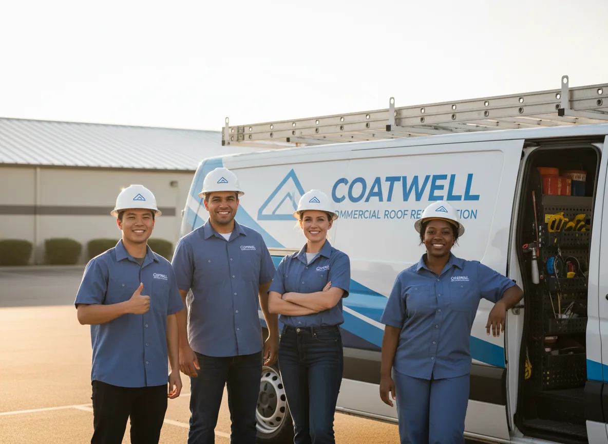 Commercial roof coating company in Platteville, CO